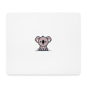 Koala pet - Mouse Pad (horizontal) - white - Front