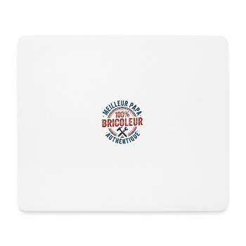 Bester Papa-Handwerker, Vatertagsgeschenk - Mousepad (Querformat) - Weiß - Vorne