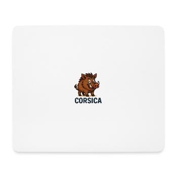 U Cignale corsu - Mouse Pad (horizontal) - white - Front