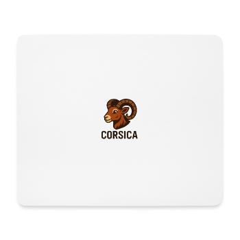 Muvra corsica - Mouse Pad (horizontal) - white - Front