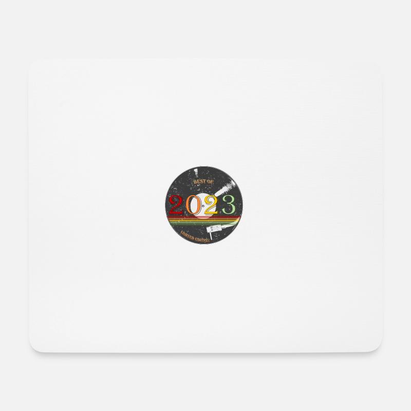 record 2023 - Mousepad (Querformat) - Weiß