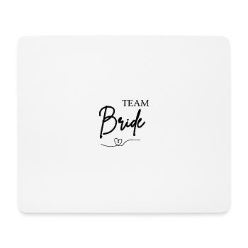 Junggesellinnenabschied - TEAM BRIDE - Mousepad (Querformat) - Weiß - Vorne
