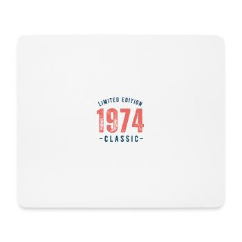 Year of construction: 1974 - Mouse Pad (horizontal) - white - Front