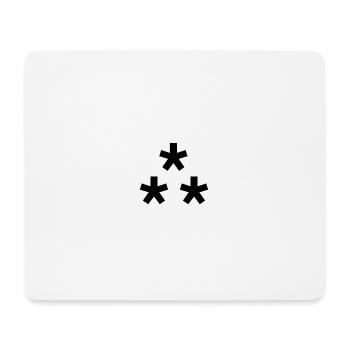 Stars Domains - Mouse Pad (horizontal) - white - Front