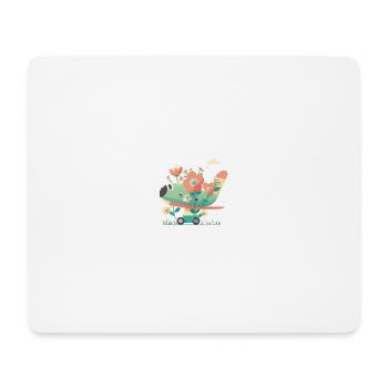 Dépliant Bonne Humeur 3 - Tapis de souris (format paysage) - blanc - Devant