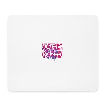 Love & Peace in Russian · Bulgarian - Mouse Pad (horizontal) - white - Front