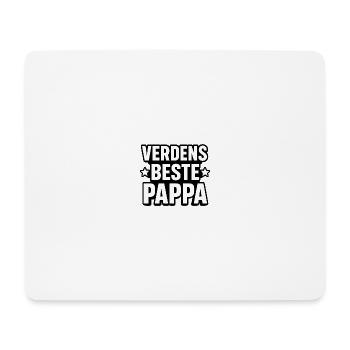 World's Best Dad T-Shirt - Mouse Pad (horizontal) - white - Front