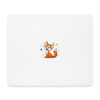01_Mio_Sterne - Mousepad (Querformat) - Weiß - Vorne