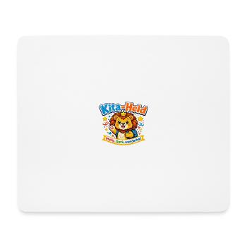 KitaHeld: Mutig Stark Wunderbar - Mousepad (Querformat) - Weiß - Vorne