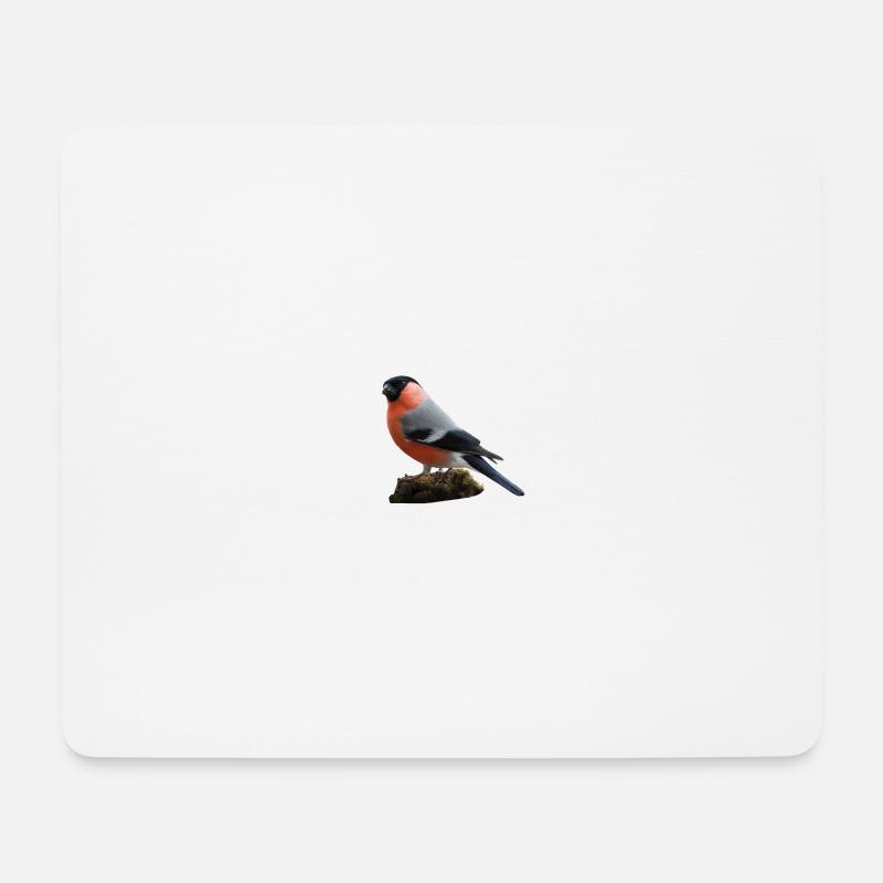 Gimpel - Mousepad (Querformat) - Weiß
