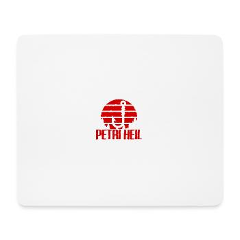 Petri Heil Fischen - Mousepad (Querformat) - Weiß - Vorne