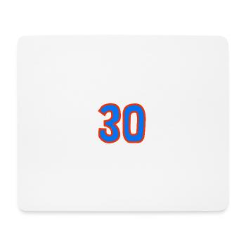 30. 30 ANS. 30e ANNIVERSAIRE. ANNIVERSAIRE 30 ANS. - Tapis de souris (format paysage) - blanc - Devant