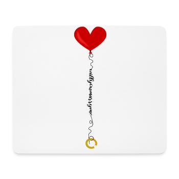 cooles Heiratsantrag Verlobung Hochzeit Geschenk - Mousepad (Querformat) - Weiß - Vorne