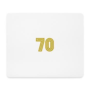 ANNIVERSARY. HAPPY BIRTHDAY. HAPPY BIRTHDAY. - Mouse Pad (horizontal) - white - Front