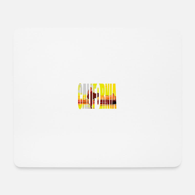 KALIFORNIEN - Mousepad (Querformat) - Weiß