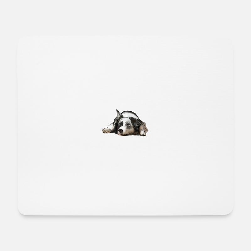 Australian Shepherd - Mouse Pad (horizontal) - white