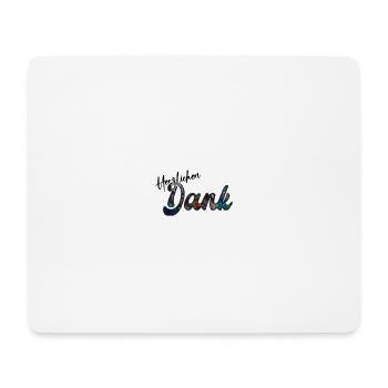 herzlichen Dank, Geschenk, Danke - Mousepad (Querformat) - Weiß - Vorne