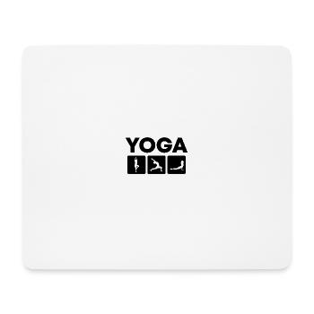 Yoga Meditation Spa - Mousepad (Querformat) - Weiß - Vorne