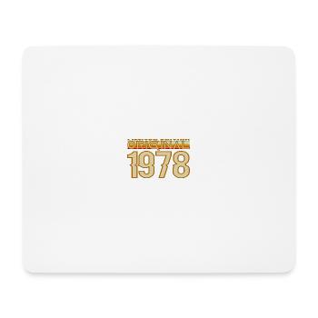 Original Vintage Logo 1978 - Mouse Pad (horizontal) - white - Front
