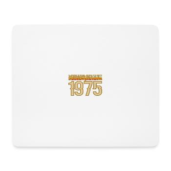 Original 1975 Retro Typography - Mouse Pad (horizontal) - white - Front