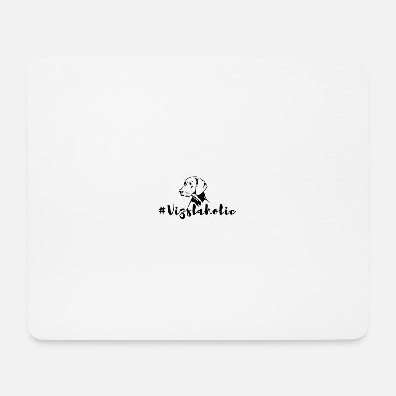 Magyar Vizsla - Mousepad (Querformat) - Weiß
