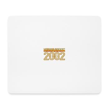 Original 2002 Retro Logo - Tapis de souris (format paysage) - blanc - Devant