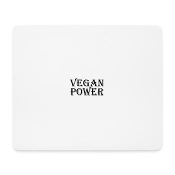 Vegan Plant Based Gesundheit Heilung Detox - Mousepad (Querformat) - Weiß - Vorne