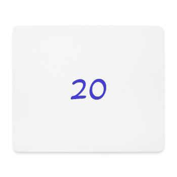 JAHRESTAG. ALLES GUTE ZUM GEBURTSTAG. ALLES GUTE ZUM GEBURTSTAG. - Mousepad (Querformat) - Weiß - Vorne