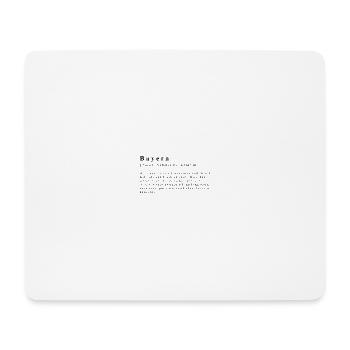 Bavaria Definition - Mouse Pad (horizontal) - white - Front