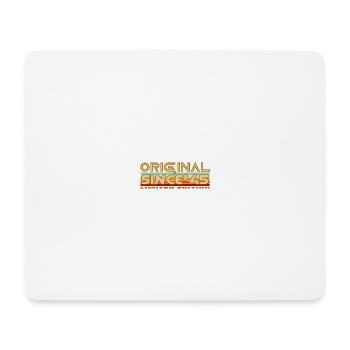 Original seit 45 – Vintage-Retro-Logo - Mousepad (Querformat) - Weiß - Vorne