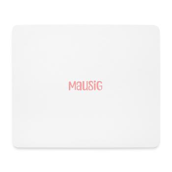 Newsletter Rose de la Souris - Tapis de souris (format paysage) - blanc - Devant
