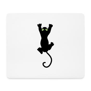 Cat fun - Tapis de souris (format paysage) - blanc - Devant