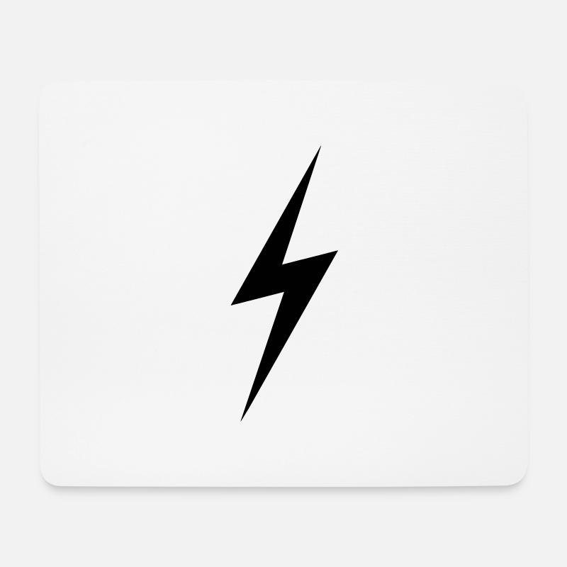 lightening3 - Mouse Pad (horizontal) - white