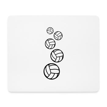 handball_baelle_f1 - Tapis de souris (format paysage) - blanc - Devant