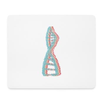 Wissenschaft Biologie art DNA Genetik Motiv 2 - Mousepad (Querformat) - Weiß - Vorne