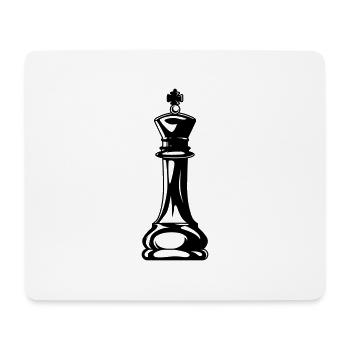 Chess King - Mouse Pad (horizontal) - white - Front