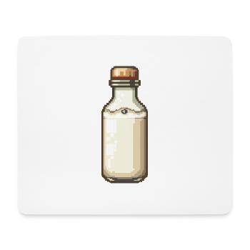 joueur de pixel de lait - Tapis de souris (format paysage) - blanc - Devant