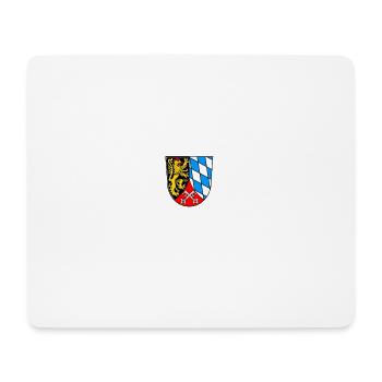oberplaz wappen T Shirt 100% - Mousepad (Querformat) - Weiß - Vorne