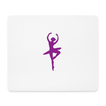 ballerina ballet dance dancer dance dancer yoga53 - Mouse Pad (horizontal) - white - Front