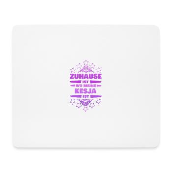 Girlfriend Kesja - Mouse Pad (horizontal) - white - Front
