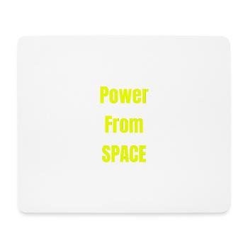 Power From Space - Mouse Pad (horizontal) - white - Front
