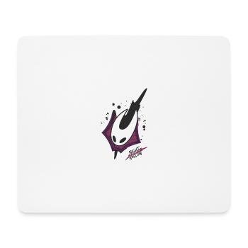 Hohle Dame _ Leere Dame _ Hohler Ritter - Mousepad (Querformat) - Weiß - Vorne