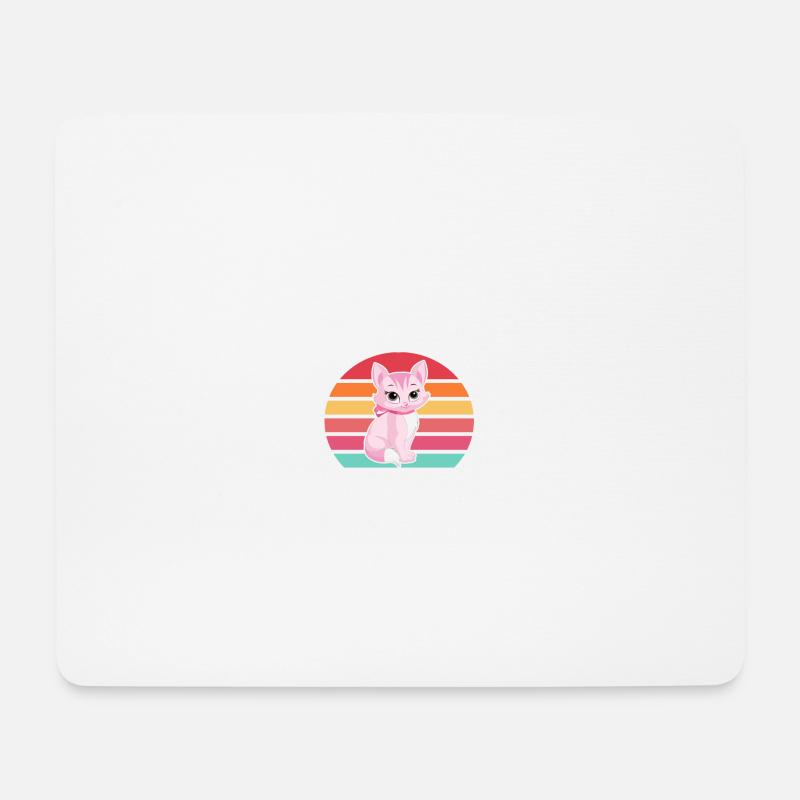 Best Cat Mom Ever - Mouse Pad (horizontal) - white