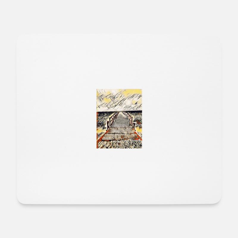 IMG 1893 - Mousepad (Querformat) - Weiß