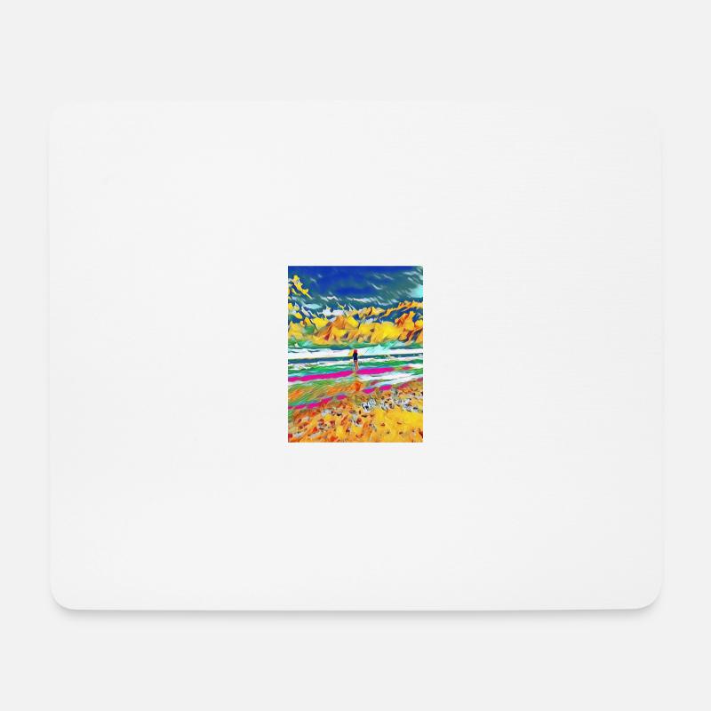 IMG 1892 - Mousepad (Querformat) - Weiß