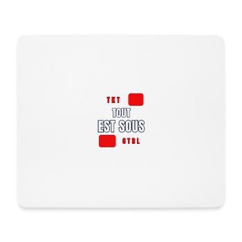 TKT - Tapis de souris (format paysage) - blanc - Devant