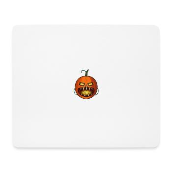 Kürbis (Kürbis) - Mousepad (Querformat) - Weiß - Vorne