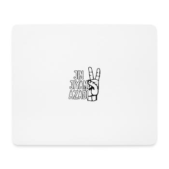 jin jiyan azadi - Mousepad (Querformat) - Weiß - Vorne