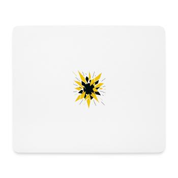 Radioactive Fragmentation – Physics Design - Mouse Pad (horizontal) - white - Front