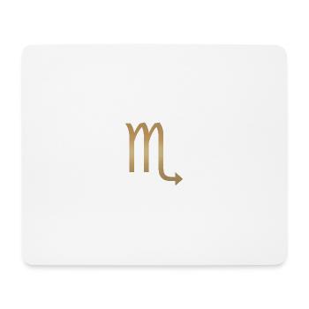 Scorpion - Tapis de souris (format paysage) - blanc - Devant